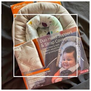 Eddie Bauer Duo Head Support and Strap Covers